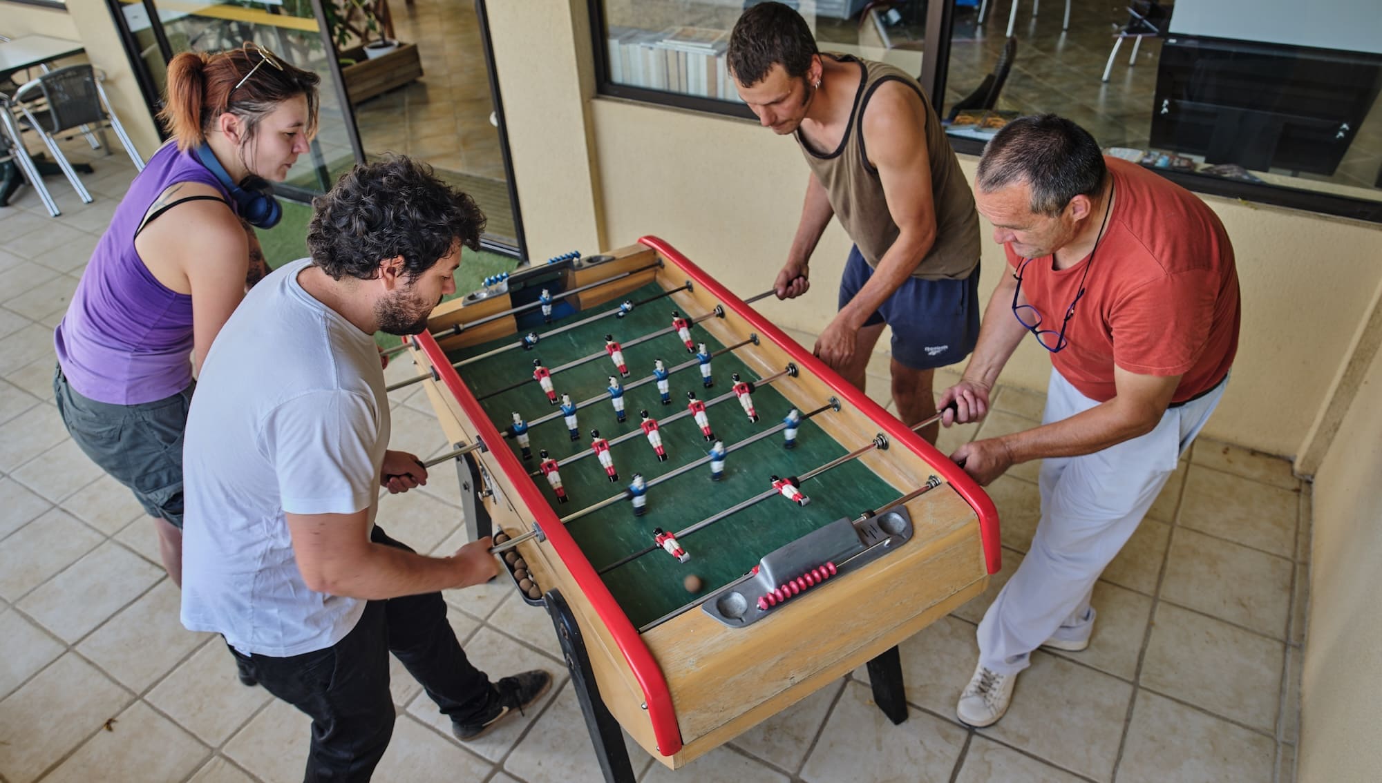 camping le daguet babyfoot jeux